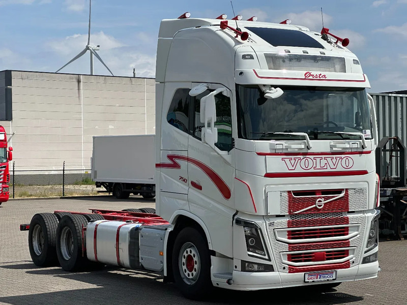 Volvo FH 16.750 6x4 Globe XL Chassis Retarder 4.30 Wb Full Air - Lastbil chassis: billede 2 Volvo FH 16.750 6x4 Globe XL Chassis Retarder 4.30 Wb Full Air - Lastbil chassis: billede 2