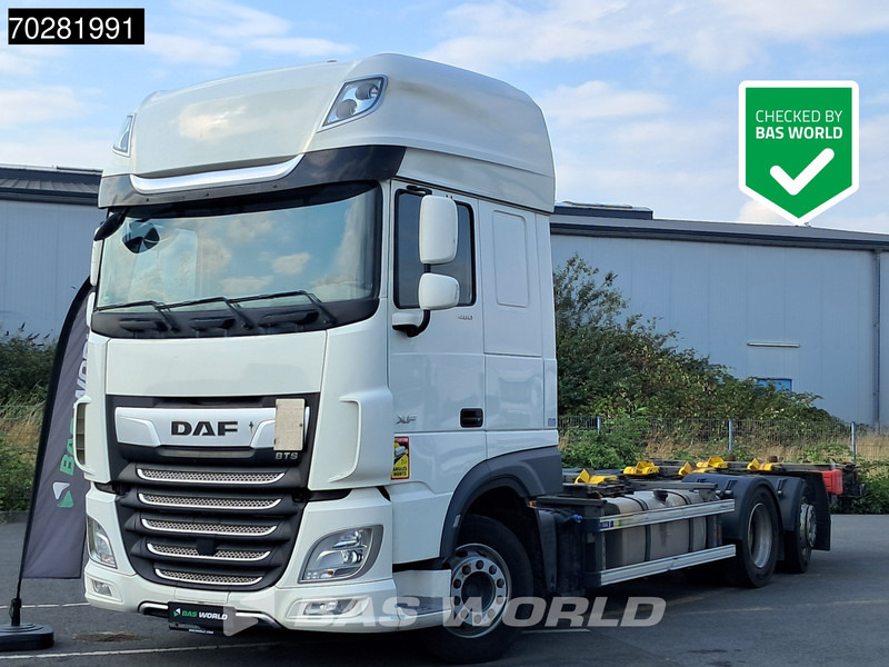DAF XF 480 6X2 BDF 2xTanks Lift+lenkasche Automatic Retarder ACC Euro 6 - Containerbil/ Veksellad lastbil: billede 1 DAF XF 480 6X2 BDF 2xTanks Lift+lenkasche Automatic Retarder ACC Euro 6 - Containerbil/ Veksellad lastbil: billede 1