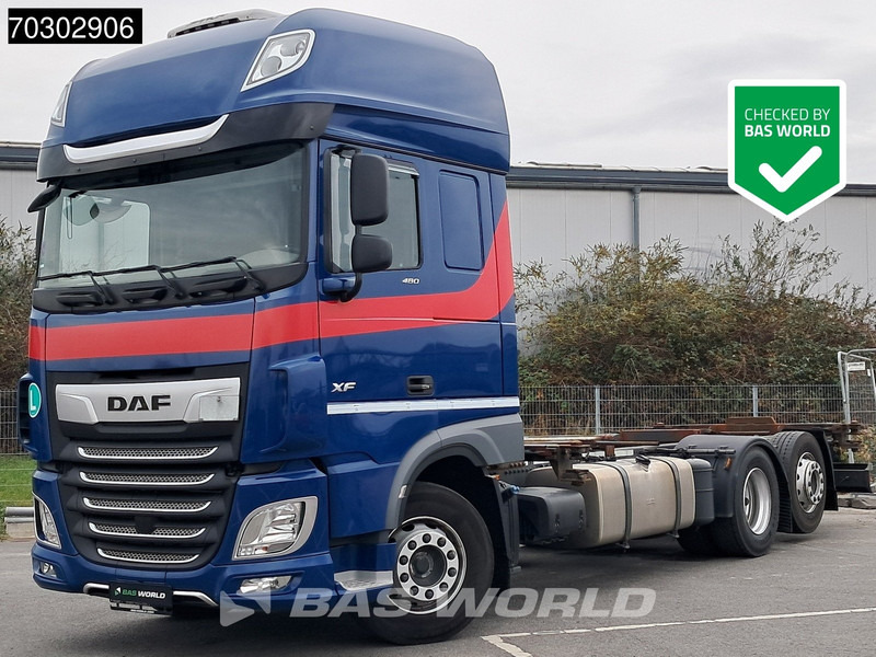 DAF XF 480 6X2 BDF Retarder SSC Lift+Steering Axle Automatic Euro 6 - Containerbil/ Veksellad lastbil: billede 1 DAF XF 480 6X2 BDF Retarder SSC Lift+Steering Axle Automatic Euro 6 - Containerbil/ Veksellad lastbil: billede 1