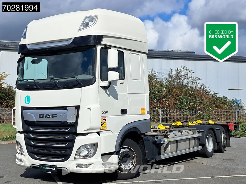 DAF XF 480 6X2 SSC Retarder 2xTanks Lift/Steering ACC Euro 6 - Containerbil/ Veksellad lastbil: billede 1 DAF XF 480 6X2 SSC Retarder 2xTanks Lift/Steering ACC Euro 6 - Containerbil/ Veksellad lastbil: billede 1