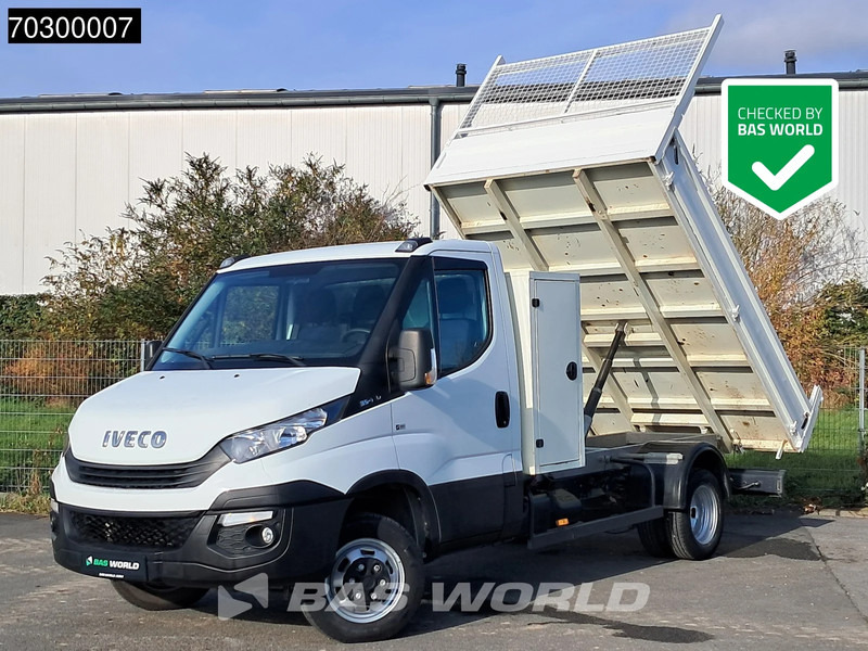 Iveco Daily 35C14 Kipper Doppelbereifung 3,5t AHK Klima Tempomat Euro6 A/C Towbar Cruise control - Ladbil med tip: billede 1 Iveco Daily 35C14 Kipper Doppelbereifung 3,5t AHK Klima Tempomat Euro6 A/C Towbar Cruise control - Ladbil med tip: billede 1