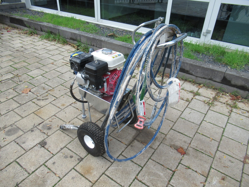 GMAX GRACO 3400 HONDA Verfspuit Lijnentrek / spuit apparaat Airless Sprayer - Luftkompressor: billede 3 GMAX GRACO 3400 HONDA Verfspuit Lijnentrek / spuit apparaat Airless Sprayer - Luftkompressor: billede 3