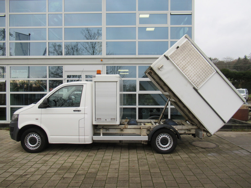 Volkswagen Transporter T5 2.0i 85KW L2H1 CNG aardgas + Benzine Veegvuilkipper - Ladbil med tip: billede 2 Volkswagen Transporter T5 2.0i 85KW L2H1 CNG aardgas + Benzine Veegvuilkipper - Ladbil med tip: billede 2