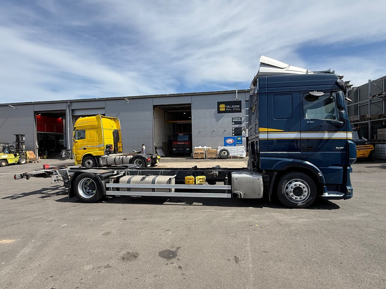 DAF XF430/Jumbo;Mega/Intarder/Standklima-Heizung/BDF - Lastbil chassis: billede 4 DAF XF430/Jumbo;Mega/Intarder/Standklima-Heizung/BDF - Lastbil chassis: billede 4