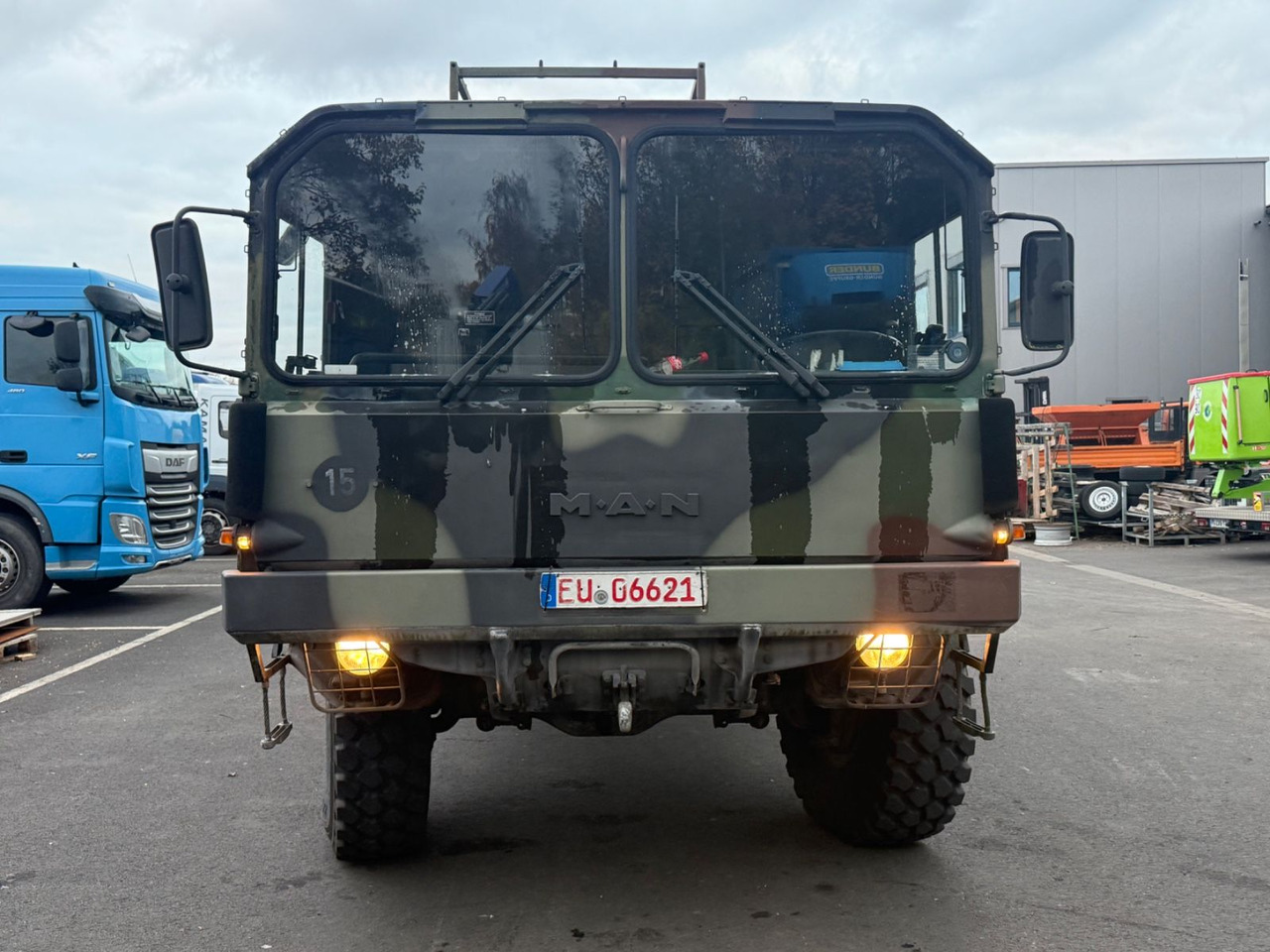 MAN KAT 1 5T MIL GL 4x4 , Pritsche, Allrad, viel neu - Lastbil med lad: billede 3 MAN KAT 1 5T MIL GL 4x4 , Pritsche, Allrad, viel neu - Lastbil med lad: billede 3