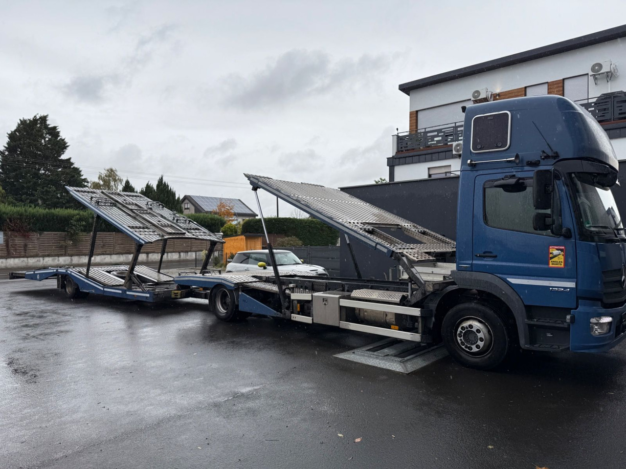 Mercedes-Benz Atego 1324 FVG 2017, VDI 2700, neuer Atm., Top - Biltransportør lastbil: billede 1 Mercedes-Benz Atego 1324 FVG 2017, VDI 2700, neuer Atm., Top - Biltransportør lastbil: billede 1