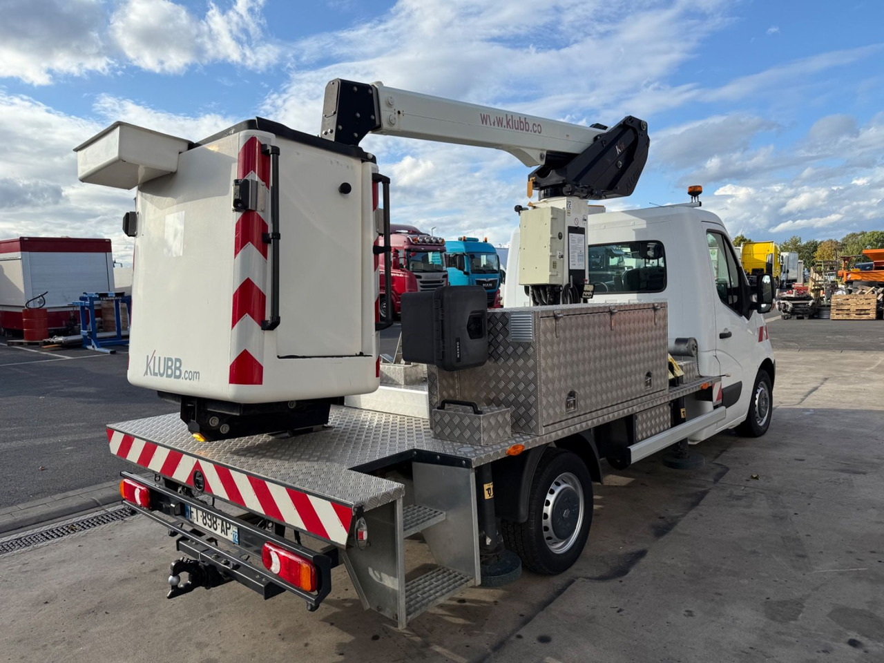 Renault Master III Steiger/11,2m/3,5t/Klubb K26/AHK - Lastbil med mandskabslift: billede 5 Renault Master III Steiger/11,2m/3,5t/Klubb K26/AHK - Lastbil med mandskabslift: billede 5