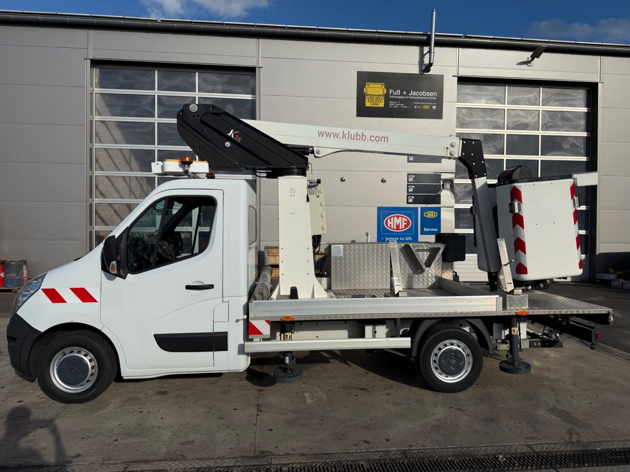 Renault Master III Steiger/11,2m/3,5t/Klubb K26/AHK - Lastbil med mandskabslift: billede 4 Renault Master III Steiger/11,2m/3,5t/Klubb K26/AHK - Lastbil med mandskabslift: billede 4