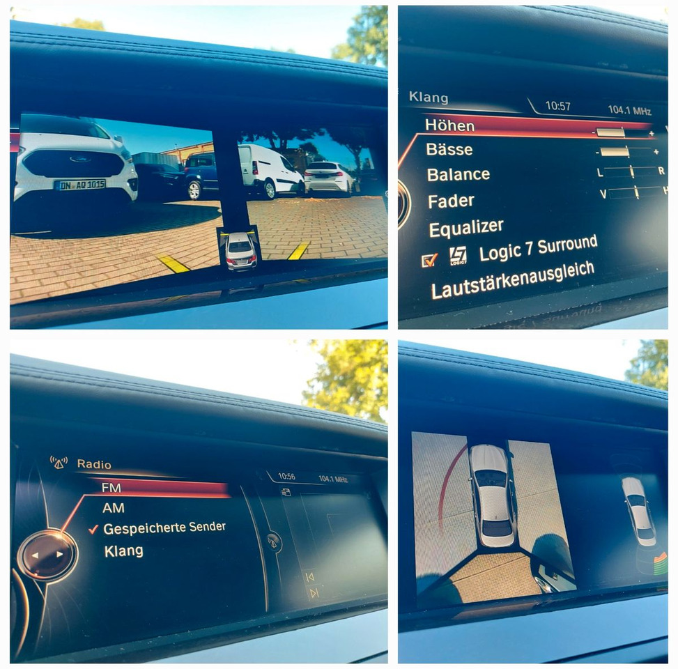 Sedan BMW 550i Limousine Autom. M-Sport HUD Glasdach H&K: billede 12