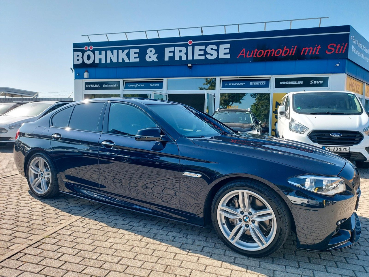 Sedan BMW 550i Limousine Autom. M-Sport HUD Glasdach H&K: billede 9