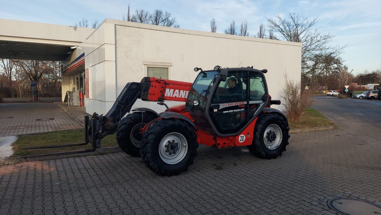 Manitou MT 1260 4X4 BJ. 2015 3000 std. Gabel + Schaufel - Gummihjulslæsser: billede 3 Manitou MT 1260 4X4 BJ. 2015 3000 std. Gabel + Schaufel - Gummihjulslæsser: billede 3