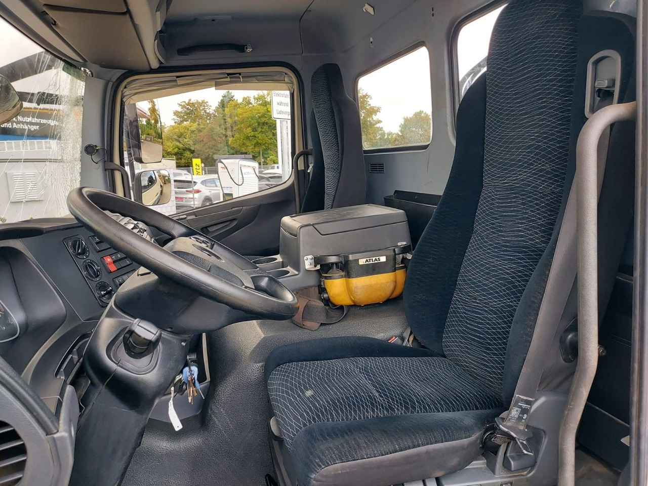 Tipvogn lastbil, Lastbil med kran Mercedes-Benz Atego / 1324 MEILLER 4X4 KRAN ATLAS 116.3 Kipper: billede 28