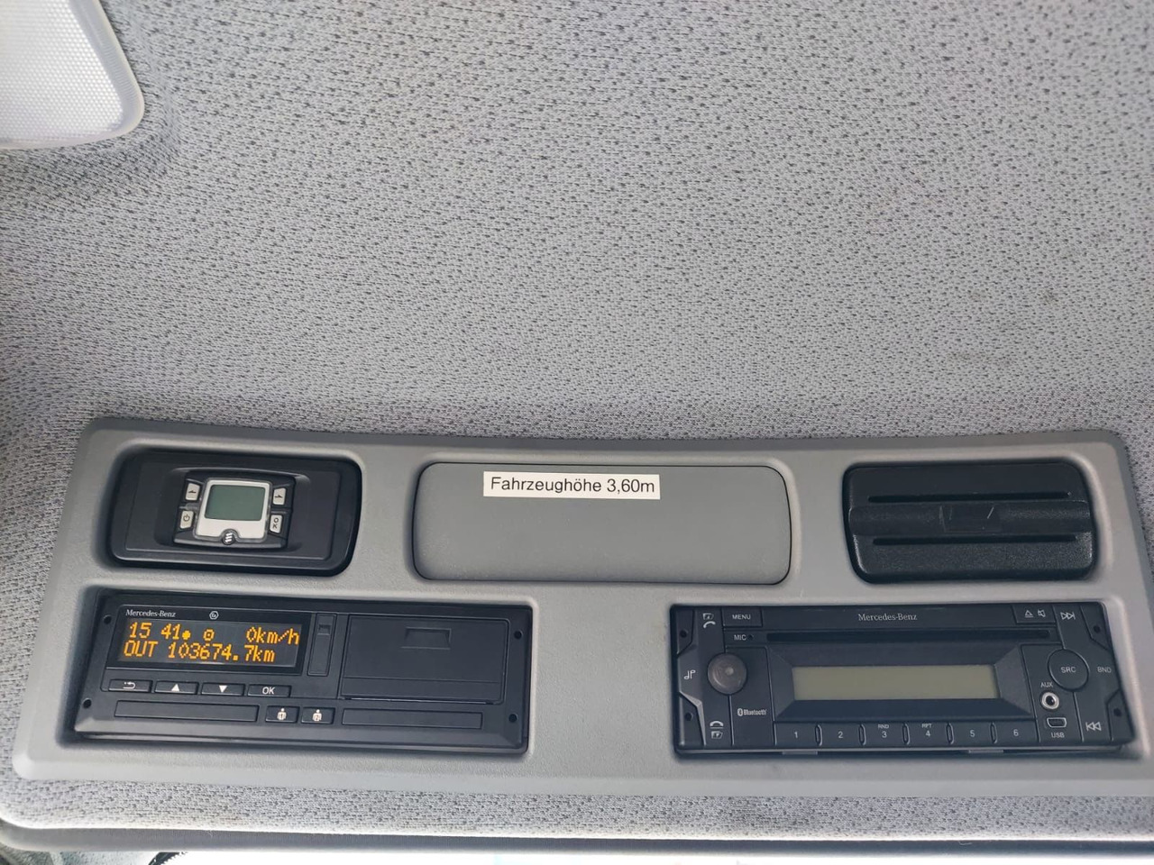 Tipvogn lastbil, Lastbil med kran Mercedes-Benz Atego / 1324 MEILLER 4X4 KRAN ATLAS 116.3 Kipper: billede 26