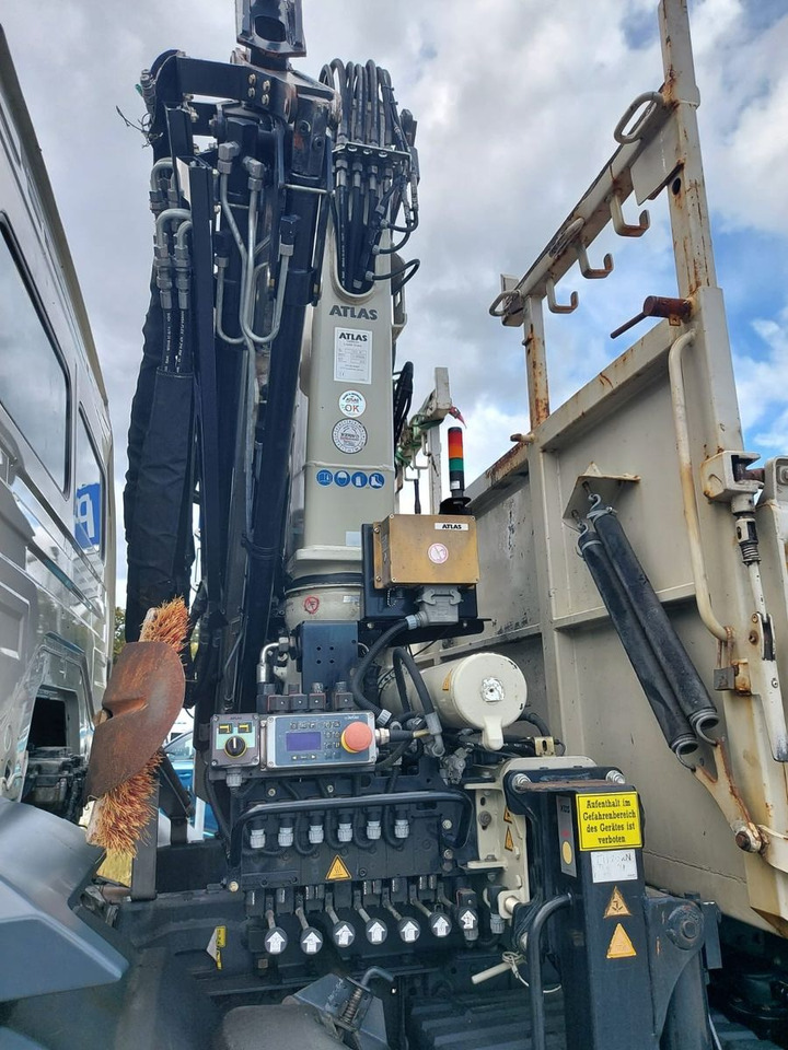 Tipvogn lastbil, Lastbil med kran Mercedes-Benz Atego / 1324 MEILLER 4X4 KRAN ATLAS 116.3 Kipper: billede 22