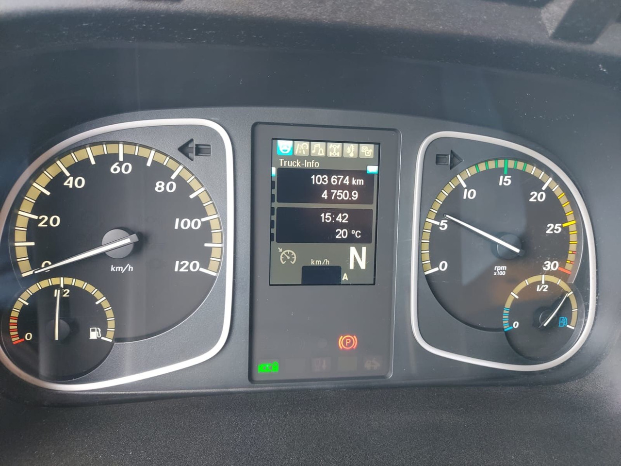 Tipvogn lastbil, Lastbil med kran Mercedes-Benz Atego / 1324 MEILLER 4X4 KRAN ATLAS 116.3 Kipper: billede 27