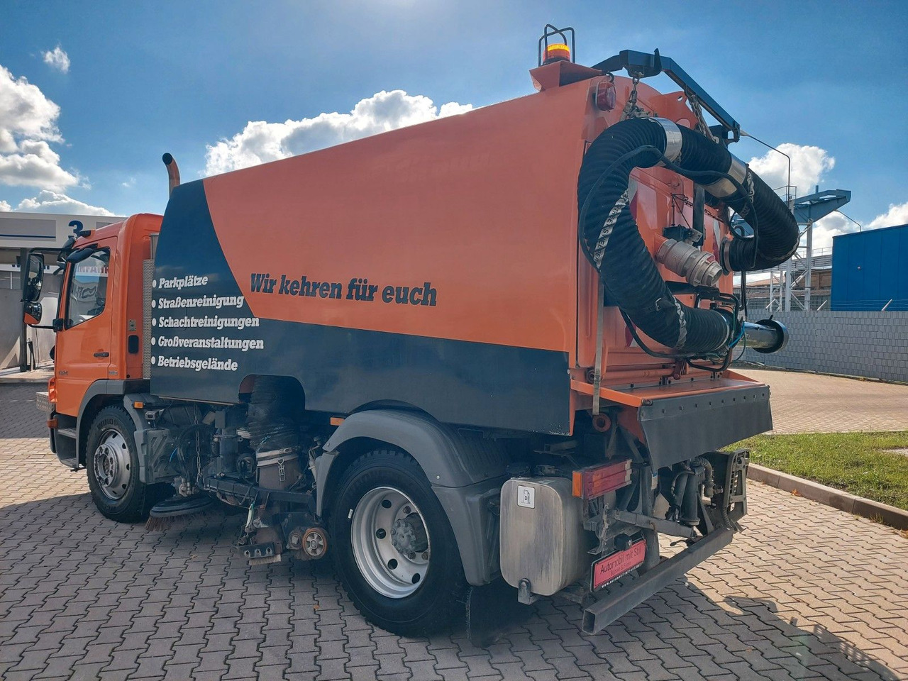 Mercedes-Benz Atego 2 6-Zyl. 4x2 1324 Schmidt SK 600 Klima - Fejebil: billede 5 Mercedes-Benz Atego 2 6-Zyl. 4x2 1324 Schmidt SK 600 Klima - Fejebil: billede 5