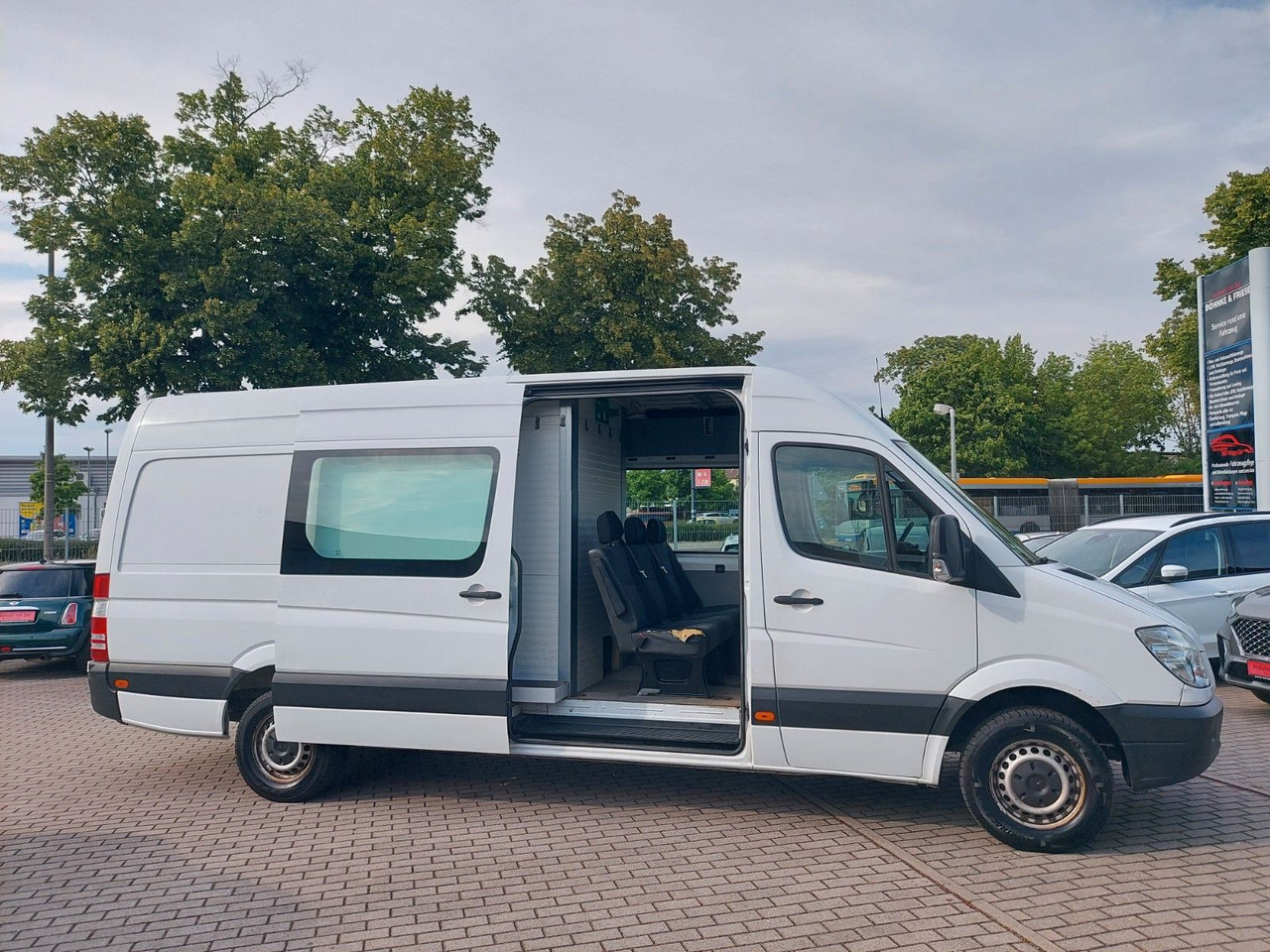 Mercedes-Benz Sprinter II Kasten 316 CDI MIXTO 6 SITZER MAXI - Persontransport: billede 1 Mercedes-Benz Sprinter II Kasten 316 CDI MIXTO 6 SITZER MAXI - Persontransport: billede 1