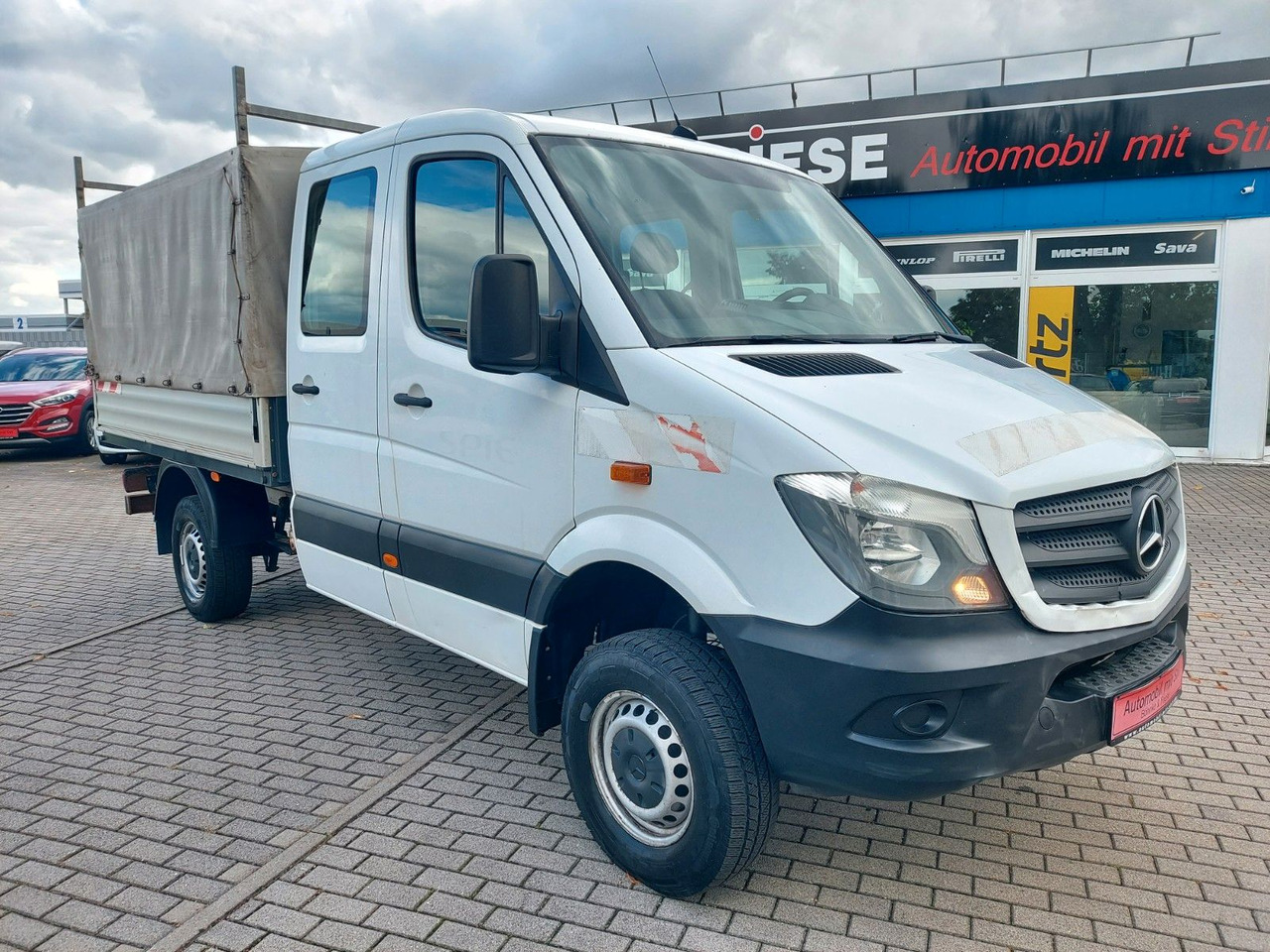 Mercedes-Benz Sprinter II Pritsche DoKa 316 4X4 Klima Standhei - Persontransport: billede 1 Mercedes-Benz Sprinter II Pritsche DoKa 316 4X4 Klima Standhei - Persontransport: billede 1