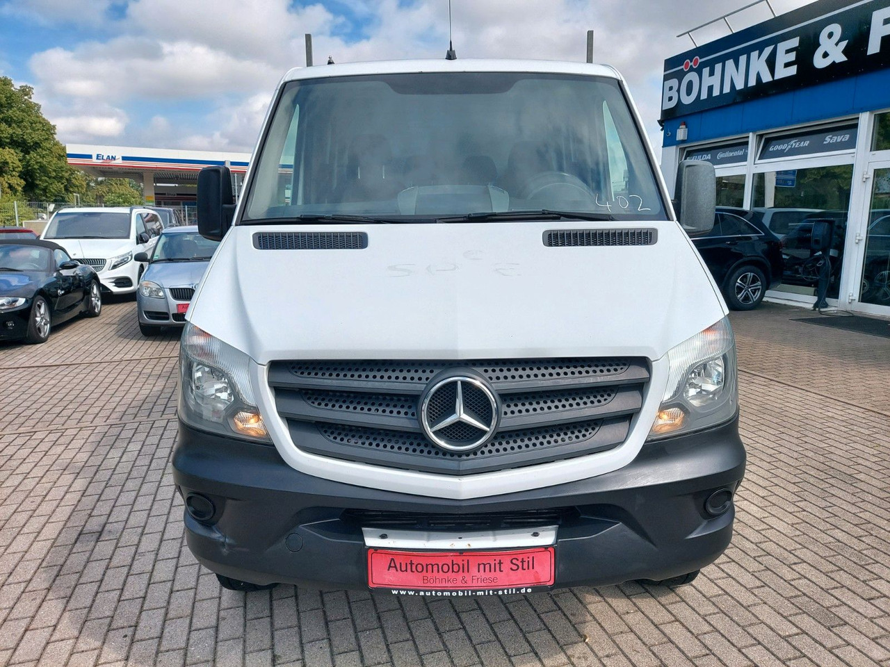 Mercedes-Benz Sprinter II Pritsche DoKa 316 4X4 Klima Standhei - Varebil med presenning, Mandskabsbil: billede 3 Mercedes-Benz Sprinter II Pritsche DoKa 316 4X4 Klima Standhei - Varebil med presenning, Mandskabsbil: billede 3
