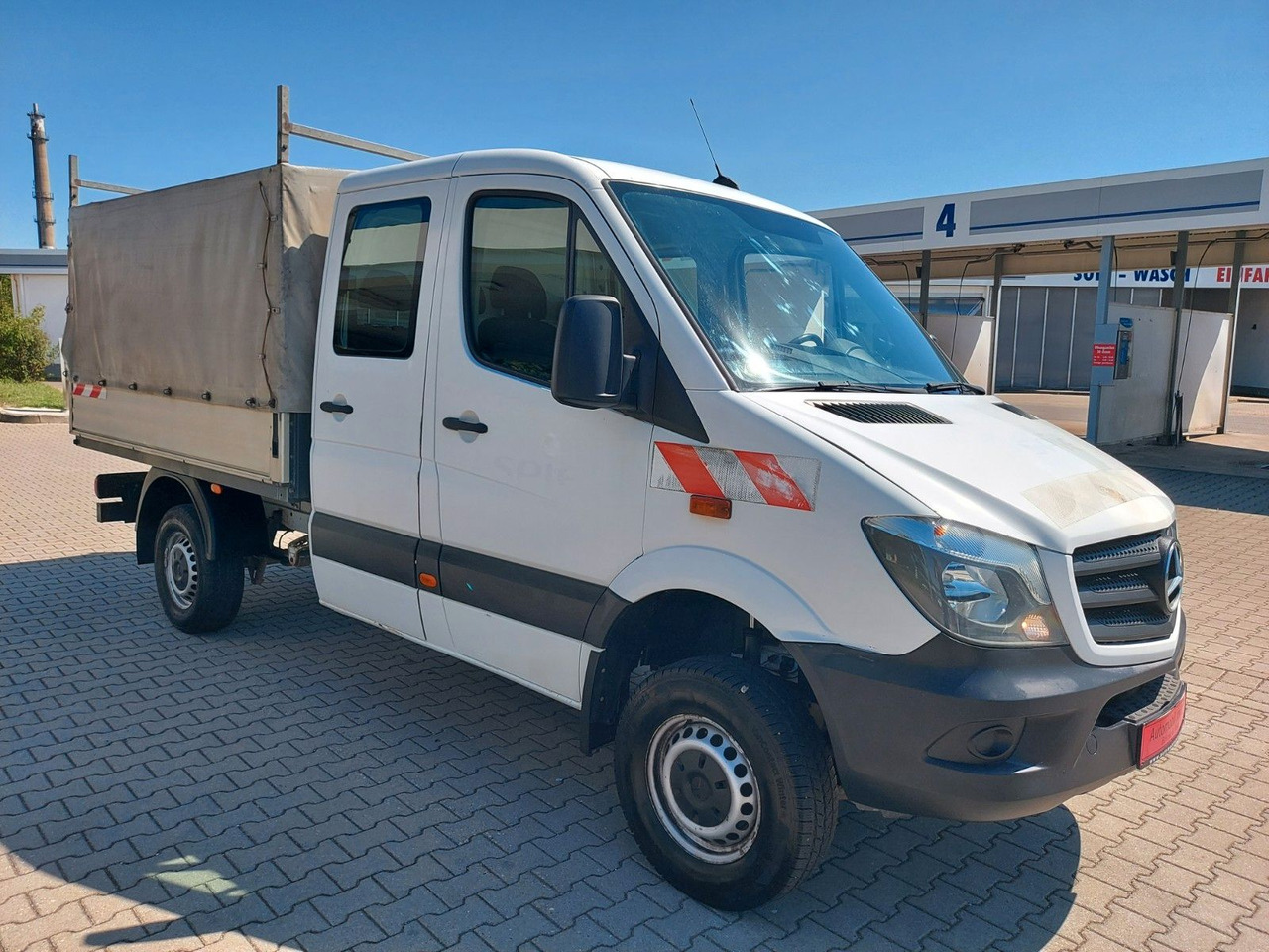 Mercedes-Benz Sprinter II Pritsche DoKa 6 Sitze 316 CDI 4X4 - Persontransport: billede 1 Mercedes-Benz Sprinter II Pritsche DoKa 6 Sitze 316 CDI 4X4 - Persontransport: billede 1