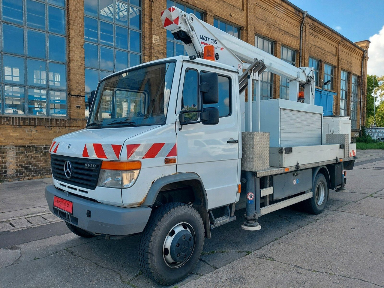 Mercedes-Benz VARIO 814D HUB Steiger WUMAG WDT 155 4X4 ALLRAD - Lastbil med mandskabslift: billede 5 Mercedes-Benz VARIO 814D HUB Steiger WUMAG WDT 155 4X4 ALLRAD - Lastbil med mandskabslift: billede 5