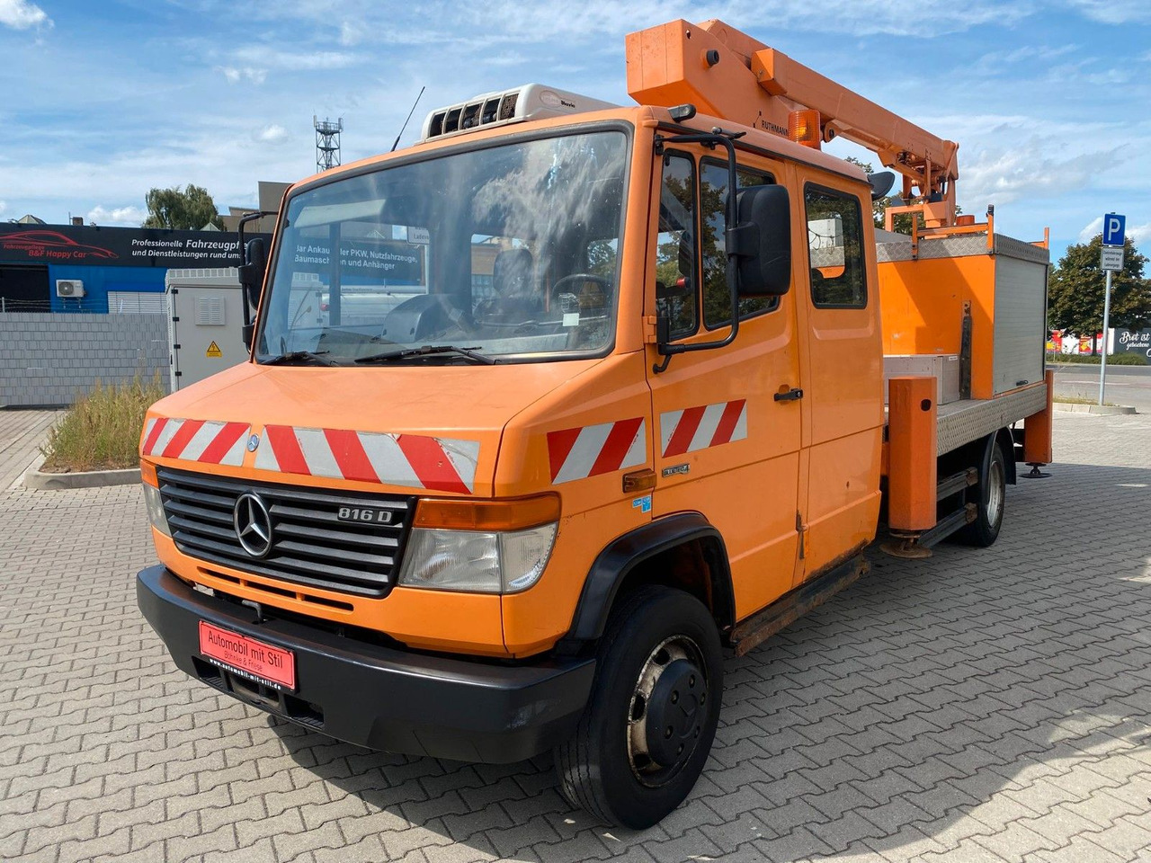 Mercedes-Benz VARIO 816D 4x4 HUB Steiger Ruthmann K130 - Lastbil med mandskabslift: billede 5 Mercedes-Benz VARIO 816D 4x4 HUB Steiger Ruthmann K130 - Lastbil med mandskabslift: billede 5