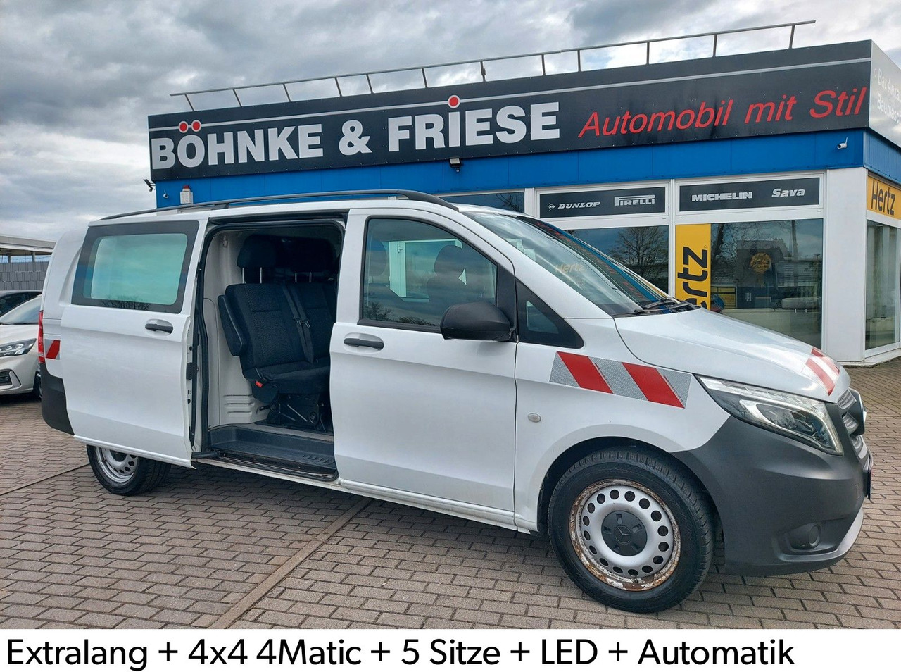 Mercedes-Benz Vito Mixto 114 CDI 4x4 Extralang 5 Sitze LED - Persontransport: billede 1 Mercedes-Benz Vito Mixto 114 CDI 4x4 Extralang 5 Sitze LED - Persontransport: billede 1