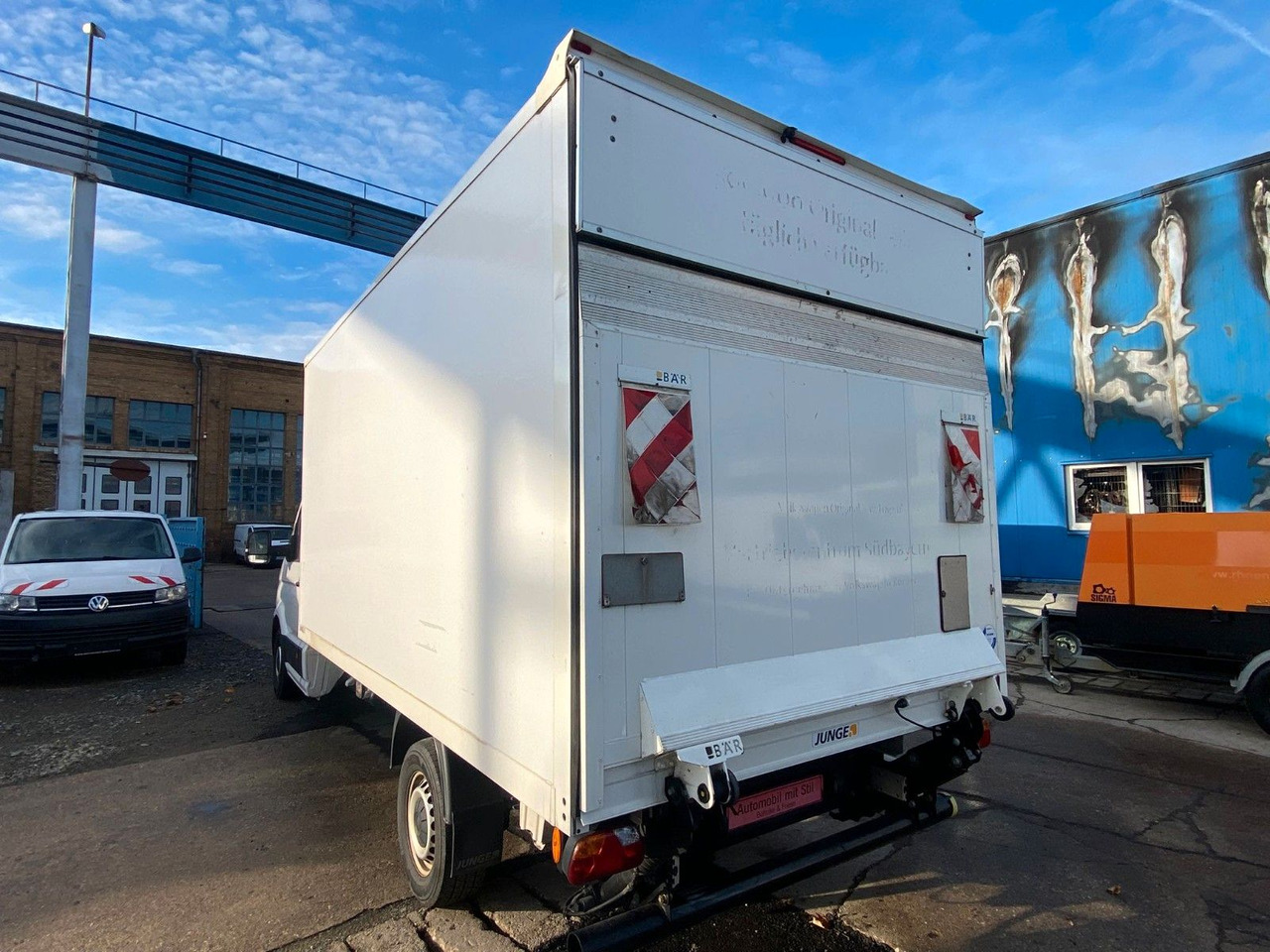 Volkswagen Crafter Pritsche Koffer 35 lang Bär LBW 750 - Varebil med kasse: billede 5 Volkswagen Crafter Pritsche Koffer 35 lang Bär LBW 750 - Varebil med kasse: billede 5