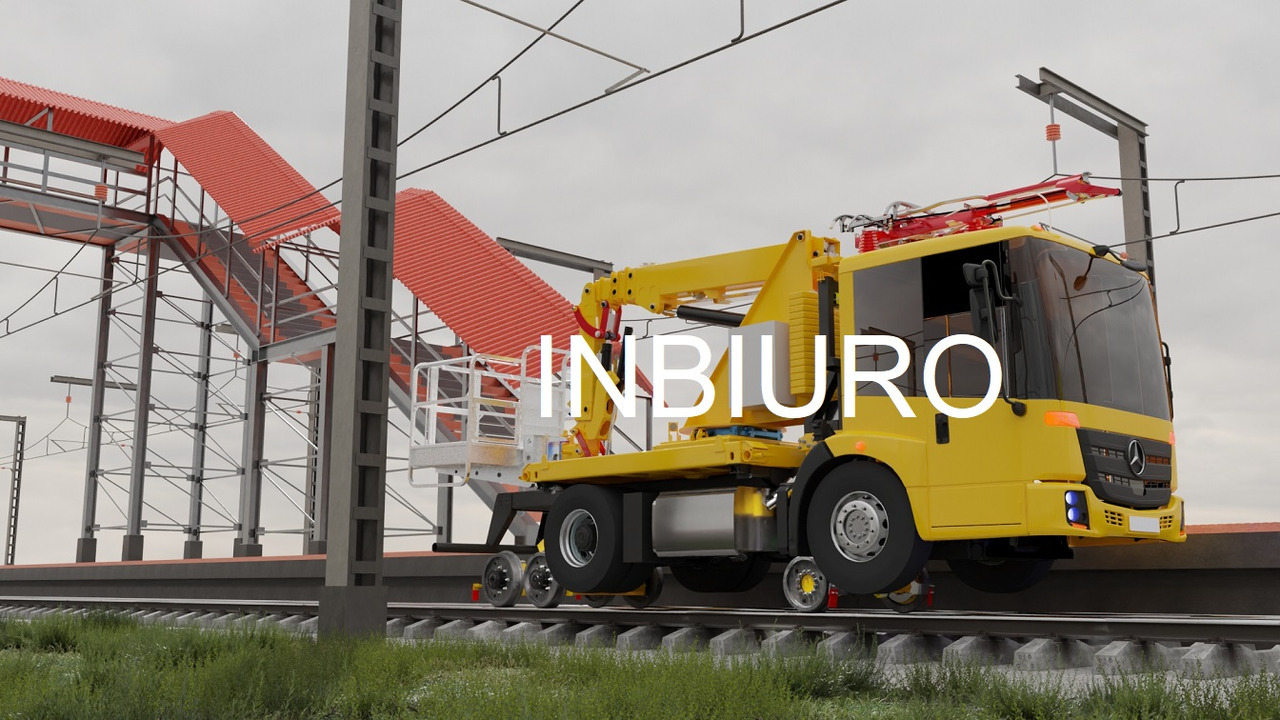 Inbiuro Mercedes Econic - Lastbil med mandskabslift: billede 2 Inbiuro Mercedes Econic - Lastbil med mandskabslift: billede 2