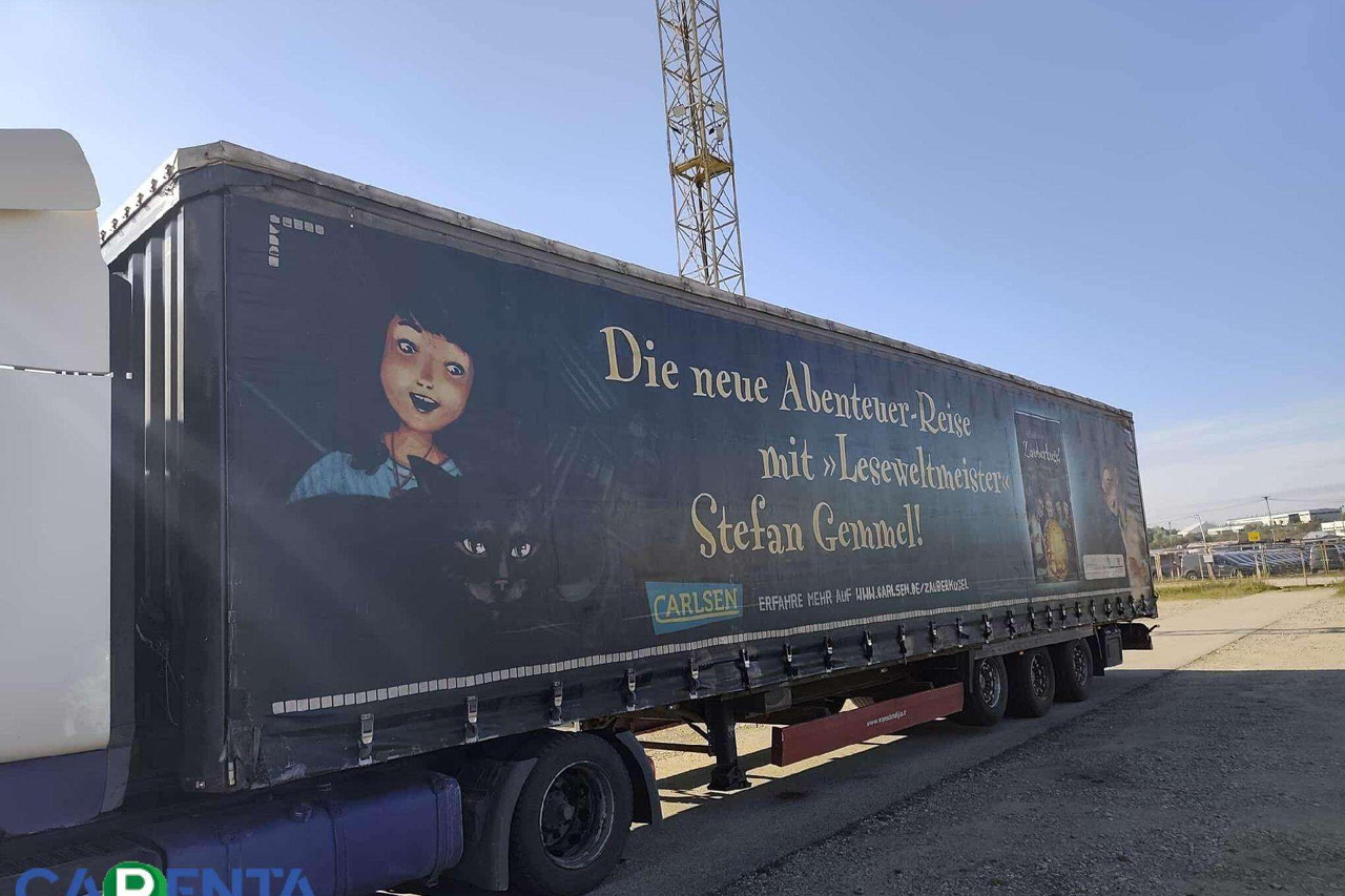 Krone SD 24 MEGA SAF diski - Gardintrailer: billede 1 Krone SD 24 MEGA SAF diski - Gardintrailer: billede 1