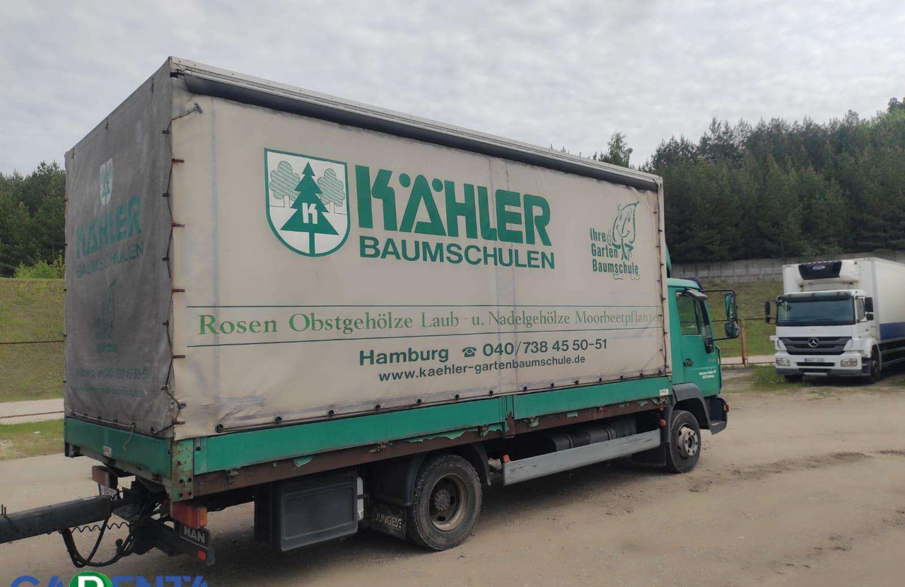 MAN LE8.220 - Lastbil med presenning: billede 3 MAN LE8.220 - Lastbil med presenning: billede 3