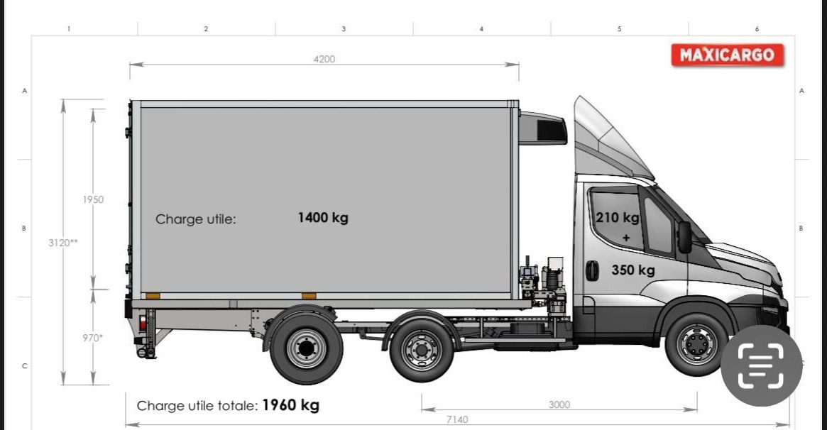 Iveco Daily 35C18 MAXICARGO Kühlkoffer/CARRIER/AC/EU6 - Kølebil: billede 5 Iveco Daily 35C18 MAXICARGO Kühlkoffer/CARRIER/AC/EU6 - Kølebil: billede 5