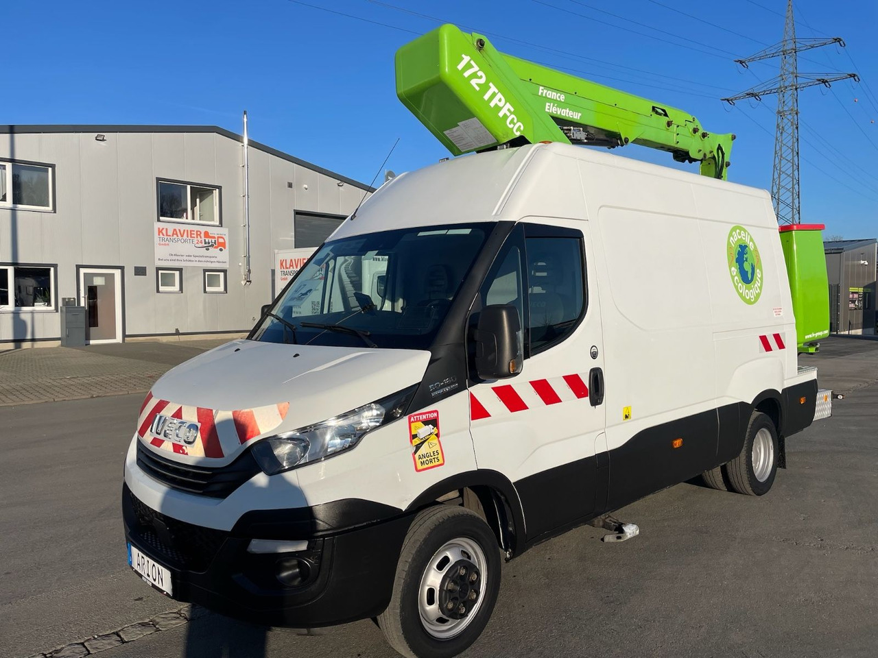 Iveco Daily 50C18 Hubsteiger/FRANCE-ELEVATEUR/17m/968h - Lastbil med mandskabslift: billede 3 Iveco Daily 50C18 Hubsteiger/FRANCE-ELEVATEUR/17m/968h - Lastbil med mandskabslift: billede 3