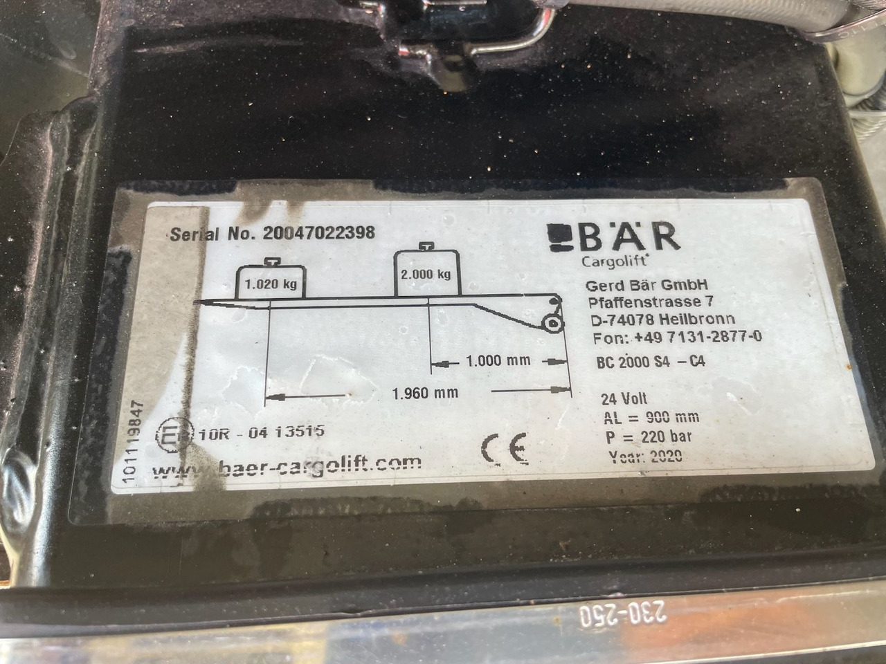 Kølevogn påhængsvogn KERSCHER ZAA18 Kühlkoffer/CARRIER/SUPRA900U/LBW: billede 7