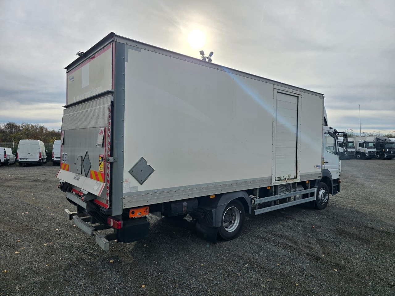 Mercedes-Benz Atego 1218 4x2 Koffer/FULL-ADR/EXIII/LBW/AC/EU6d - Lastbil varevogn: billede 3 Mercedes-Benz Atego 1218 4x2 Koffer/FULL-ADR/EXIII/LBW/AC/EU6d - Lastbil varevogn: billede 3