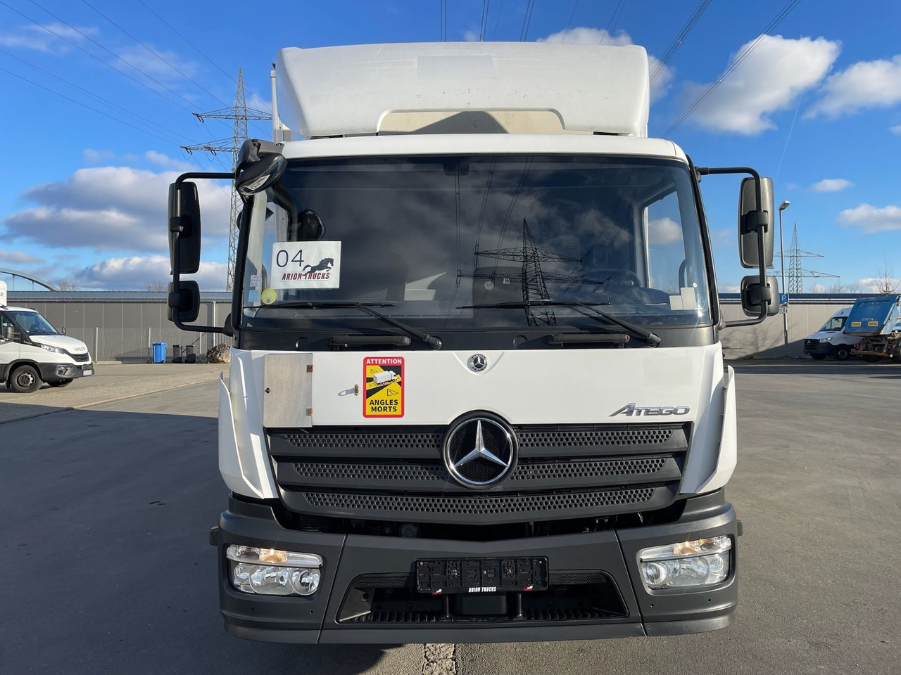 Mercedes-Benz Atego 1218 4x2 Koffer/FULL-ADR/EXIII/LBW/AC/EU6d - Lastbil varevogn: billede 2 Mercedes-Benz Atego 1218 4x2 Koffer/FULL-ADR/EXIII/LBW/AC/EU6d - Lastbil varevogn: billede 2