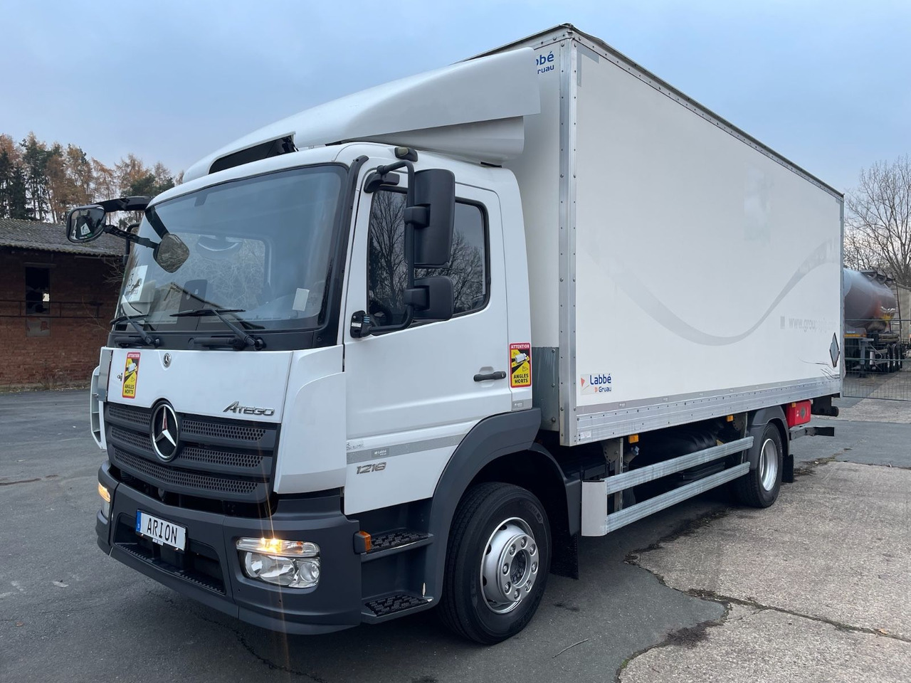 Mercedes-Benz Atego 1218 4x2 Koffer/FULL-ADR/EXIII/LBW/AC/EU6d - Lastbil varevogn: billede 3 Mercedes-Benz Atego 1218 4x2 Koffer/FULL-ADR/EXIII/LBW/AC/EU6d - Lastbil varevogn: billede 3