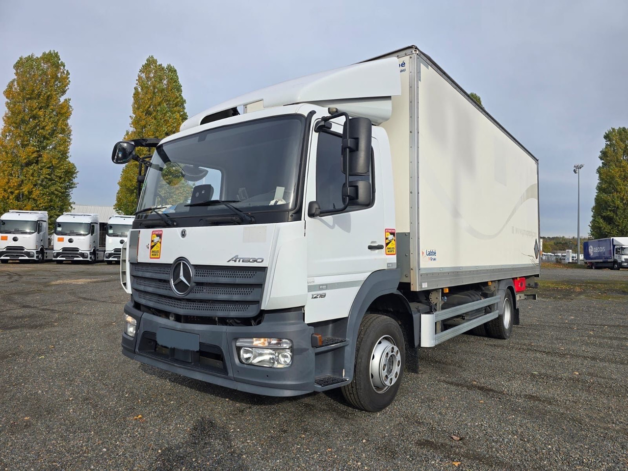 Mercedes-Benz Atego 1218 4x2 Koffer/FULL-ADR/EXIII/LBW/AC/EU6d - Lastbil varevogn: billede 2 Mercedes-Benz Atego 1218 4x2 Koffer/FULL-ADR/EXIII/LBW/AC/EU6d - Lastbil varevogn: billede 2