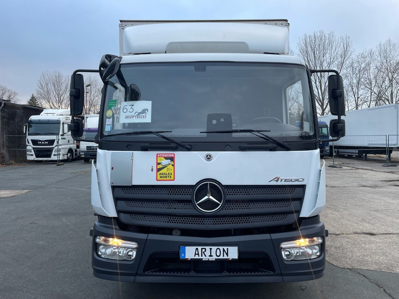 Mercedes-Benz Atego 1218 4x2 Koffer/FULL-ADR/EXIII/LBW/AC/EU6d - Lastbil varevogn: billede 2 Mercedes-Benz Atego 1218 4x2 Koffer/FULL-ADR/EXIII/LBW/AC/EU6d - Lastbil varevogn: billede 2