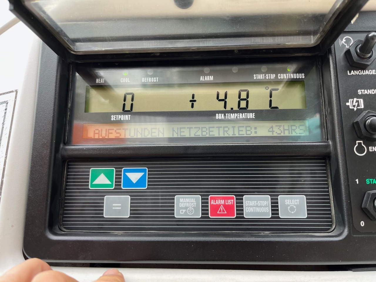 Kølevogn sættevogn Schmitz Cargobull SCB*S3B/CARRIER/Vector1550/LBW/BÄR/2347h/13,4m: billede 12