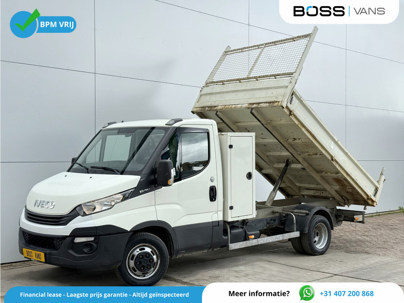 Ladbil med tip Iveco Daily 35C12 2.3 Kipper Dubbellucht 3.5t Trekhaak Airco Cruise Control Luchtgeveerde stoel: billede 1