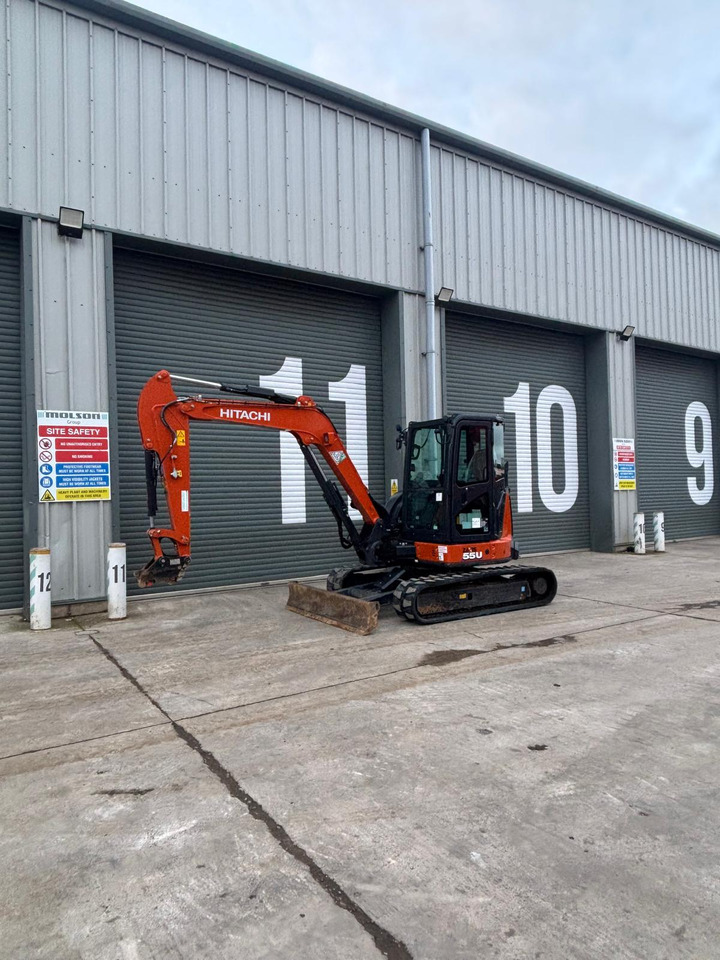 Hitachi ZX55U-6 CLR - Minigravemaskine: billede 1 Hitachi ZX55U-6 CLR - Minigravemaskine: billede 1