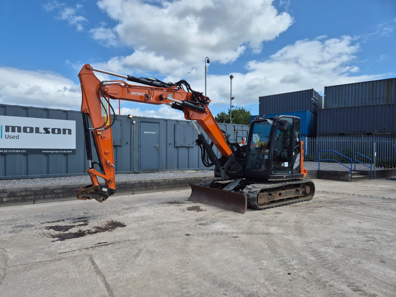 Hitachi ZX85USBR-6 2PB - Minigravemaskine: billede 1 Hitachi ZX85USBR-6 2PB - Minigravemaskine: billede 1