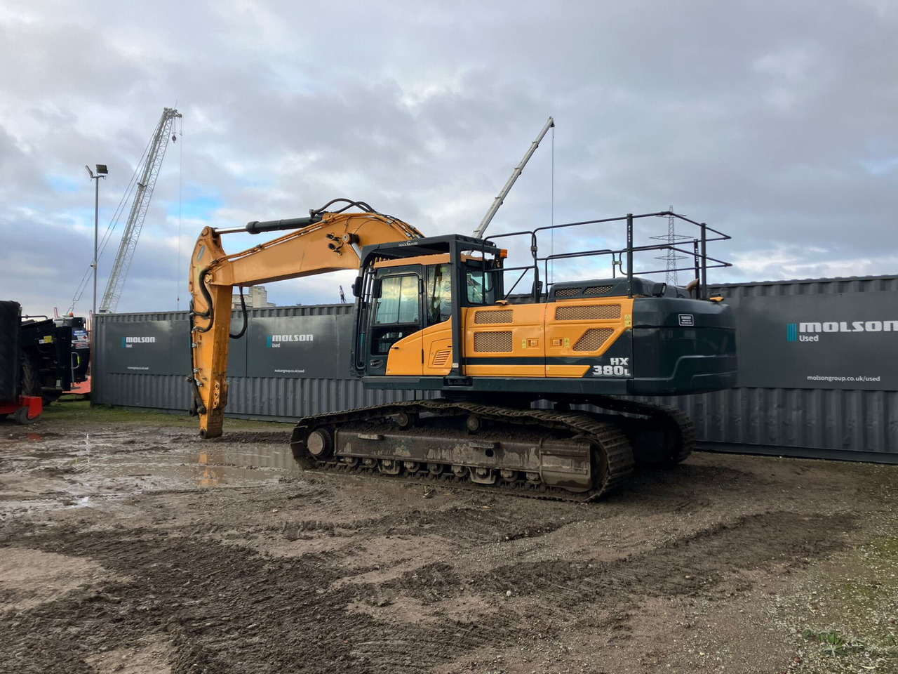 Hyundai HX380 - Bæltegravemaskine: billede 3 Hyundai HX380 - Bæltegravemaskine: billede 3