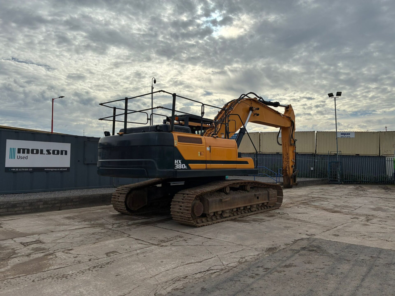 Hyundai HX380 - Bæltegravemaskine: billede 5 Hyundai HX380 - Bæltegravemaskine: billede 5