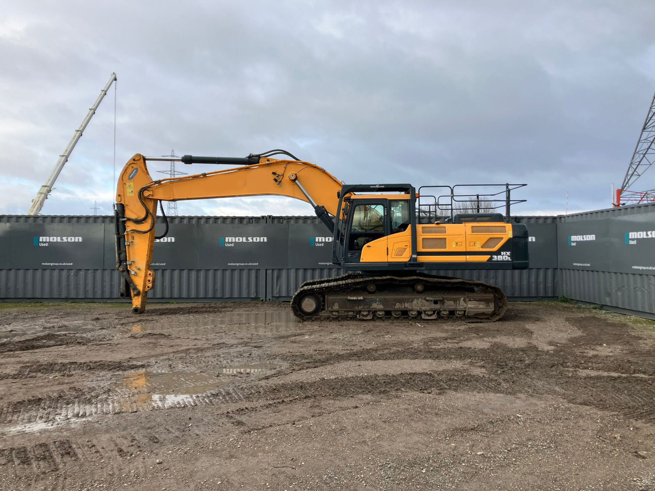 Hyundai HX380 - Bæltegravemaskine: billede 2 Hyundai HX380 - Bæltegravemaskine: billede 2
