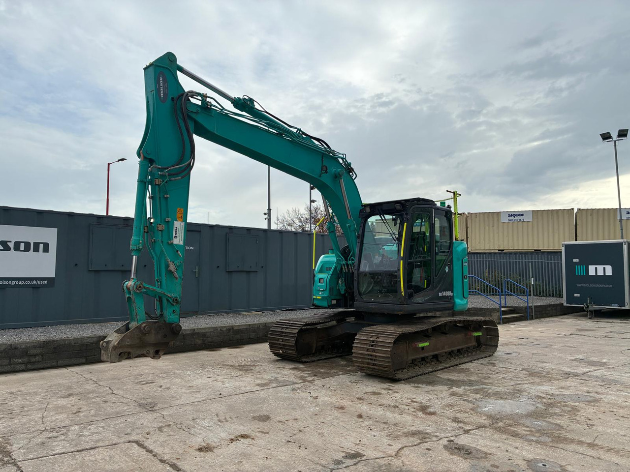 Kobelco SK140SRLC-7 - Bæltegravemaskine: billede 1 Kobelco SK140SRLC-7 - Bæltegravemaskine: billede 1