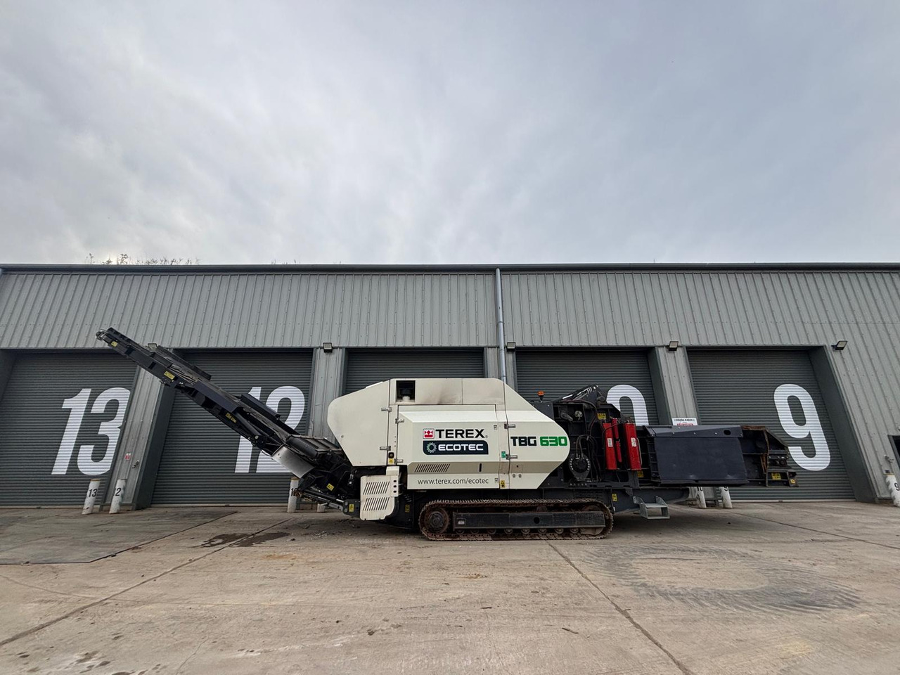 Terex TBG630 - Neddeler: billede 2 Terex TBG630 - Neddeler: billede 2