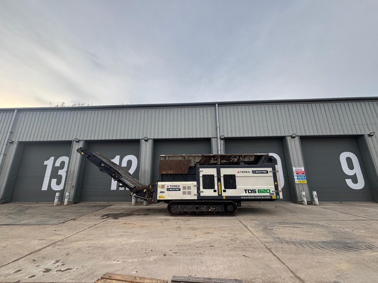 Terex TDS820 - Neddeler: billede 2 Terex TDS820 - Neddeler: billede 2