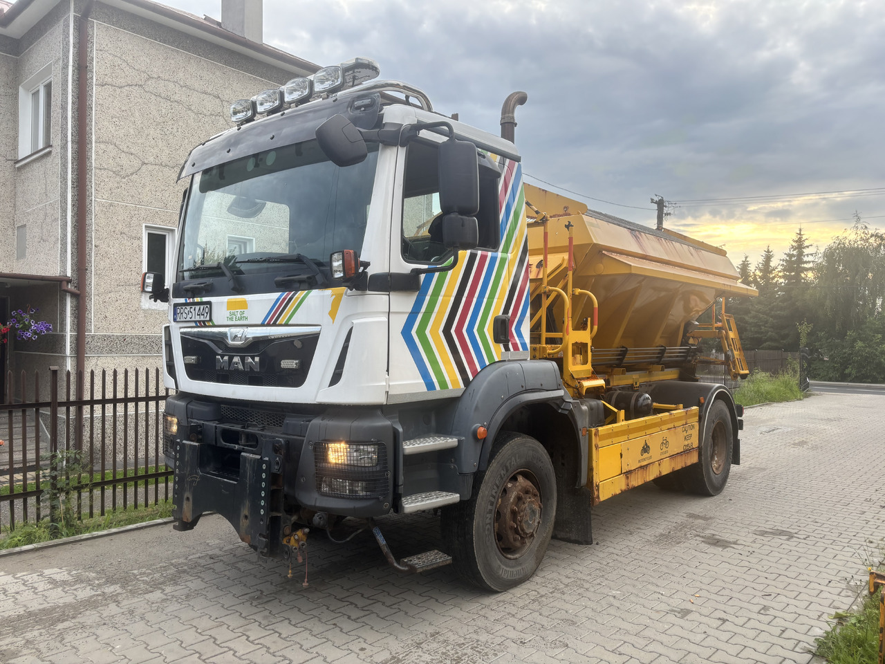 MAN TGM 18.290 4X4 BB GRITTER/SPREADER/PLOUGH - Snerydningsmaskine: billede 2 MAN TGM 18.290 4X4 BB GRITTER/SPREADER/PLOUGH - Snerydningsmaskine: billede 2